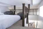 Woodchuck Flat - The bedroom loft